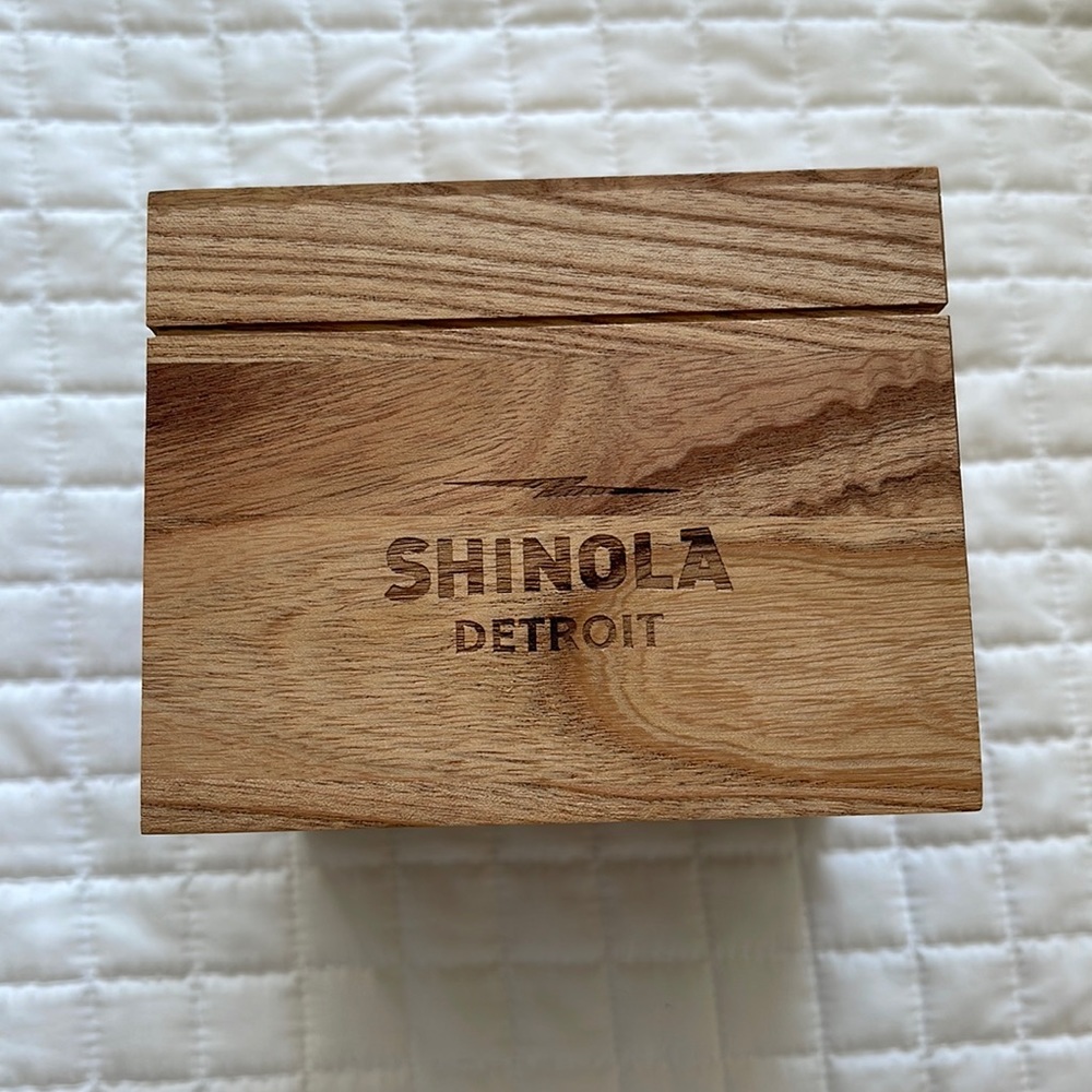 Shinola Watch Box